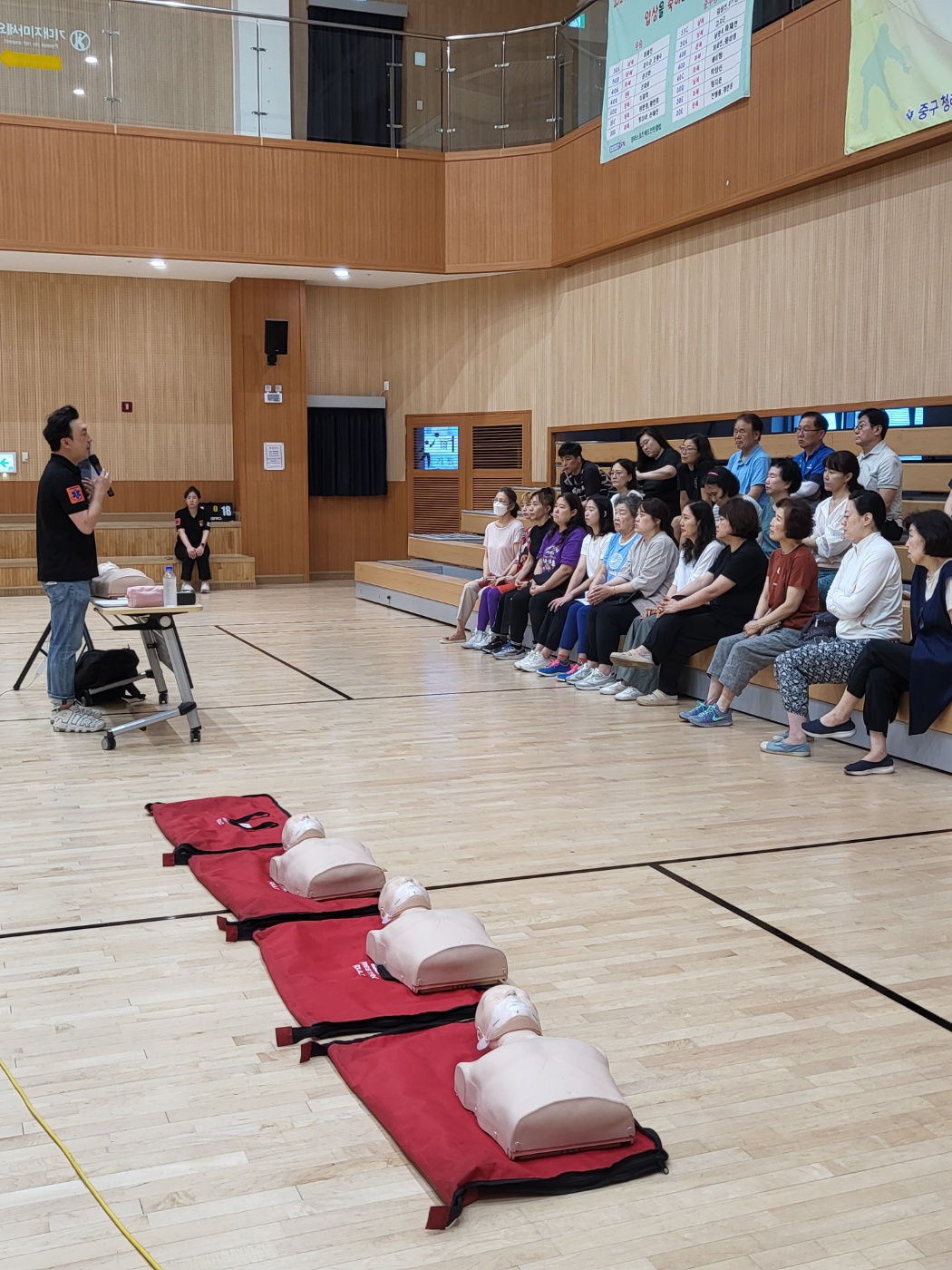 ２４ 심폐소생술 교육
